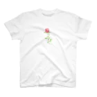 risarisaの薔薇のイラスト スタンダードTシャツ