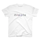 s ! m p e lのsimple スタンダードTシャツ