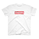 バースデーロゴズの１９８５年１月生まれ スタンダードTシャツ