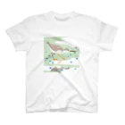 piro piro piccoloのソリハシシギとコメツキガニ Regular Fit T-Shirt