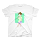 あげしゃのいろいろ屋のアイスwith女の子 スタンダードTシャツ