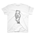 intimeのサイドチェスト猫 Regular Fit T-Shirt