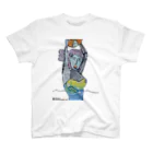 まるよし絵画教室のsummer girl スタンダードTシャツ