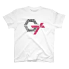 G7＋グッズショップ fg支店のG7＋machine Tシャツ Regular Fit T-Shirt