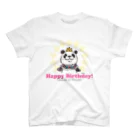 Mayaayuminのマヤ暦の女王パンダ スタンダードTシャツ