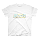 下手絵屋さんのカラフルアラビア語 Regular Fit T-Shirt