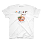 Rook'sVisionのたべものさんすう しょうゆらーめん スタンダードTシャツ