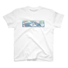 曲水のダイビング Regular Fit T-Shirt