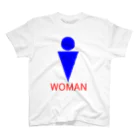 ぷらんく-triangle-のWOMAN?Tシャツ スタンダードTシャツ