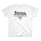 Funkastok'sのFUNKASTOK-Plaque Regular Fit T-Shirt