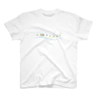 ちんまり雑貨店 ちくわーずのにゃんちく初およぎ Regular Fit T-Shirt