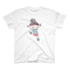 amco shopのエアロビおばあちゃん〈A〉 スタンダードTシャツ