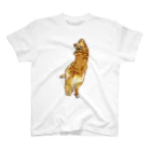 flatcoatedretrieverのgolden retriever スタンダードTシャツ