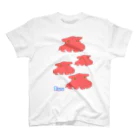 💙ゆらゆら王国💜のメンダコ大集合Tシャツ スタンダードTシャツ