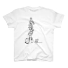 大月かずみのパンダの限界『パンダからの伝言』 Regular Fit T-Shirt