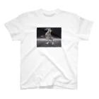 🌙と🪐のFork ContemporaryArt Regular Fit T-Shirt