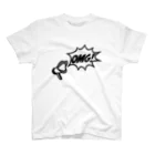 一雫　hitoshizukuのLipMegaphone “OMG!”_BK Regular Fit T-Shirt