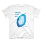 チョコ 部＠岩手のIWATE型カカオポッド（ブルー） 티셔츠