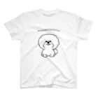 Wans Joie/ワンズジョワのふわもこビション スタンダードTシャツ