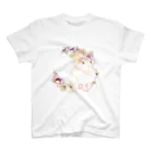 友風子のパンジーうさぎ Regular Fit T-Shirt