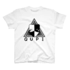 Q.U.P.IのQUPI BIG MASK スタンダードTシャツ