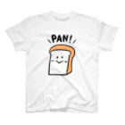 ぐみこのパン屋🍞の食パンのPANくん。 スタンダードTシャツ