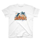 イラストレーターのサンレモのＨＯＴなＳＵＭＭＥＲ スタンダードTシャツ