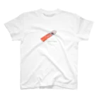 ノザキ-Nozakiのカニカマの居場所を奪うてんとう虫 スタンダードTシャツ