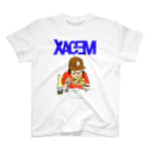 MEGA X 物販のEat Pizza(color) Regular Fit T-Shirt