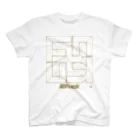 DEATHPOGRAPHYの卍FUNK LINE 1 GD スタンダードTシャツ