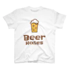 BeerHolicsのBeerHolics ロゴ大 スタンダードTシャツ