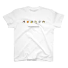じわるちゃんのキャラメルポップコーン屋さんのFOODOUBUTSU(ロゴ入り) Regular Fit T-Shirt