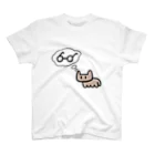 めがねこのねこめがね 単体 スタンダードTシャツ