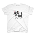 フジコの白黒おかめねこちゃん スタンダードTシャツ