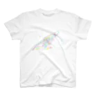 rie∞hishoの泳ぐ虹龍 スタンダードTシャツ