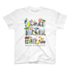 monbulanのしあわせの本棚 Regular Fit T-Shirt