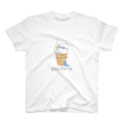 まいこ｜ほっこりイラスト🖌️の女の子とソフトクリーム スタンダードTシャツ