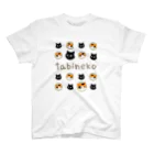 たびねこグッズSHOPのたびねこ-かおドット Regular Fit T-Shirt