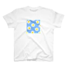 もちぱっちのお花(みずいろ) スタンダードTシャツ