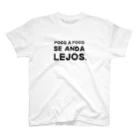 北スペイン命の少しずつ歩けば、遠くへ行ける【スペイン語のことわざ】 スタンダードTシャツ