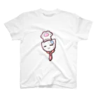 どやネコ！どやちゃん。のどやネコ！どやちゃん（肉球帽） スタンダードTシャツ