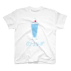 365[さろこ]のクリームソーダの夏 スタンダードTシャツ