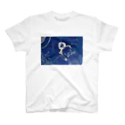 てんてるのCosmic Blue Regular Fit T-Shirt