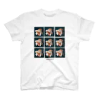 goma chan catのFUFUKUCAT スタンダードTシャツ