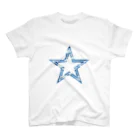 STAR CAIDOZのブルーカモフラージュ⭐︎STAR スタンダードTシャツ