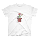 margaritaの観猫植物 Regular Fit T-Shirt