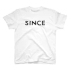 SINCEのSINCE logo (black) スタンダードTシャツ