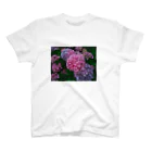 日常の一コマの紫陽花 Regular Fit T-Shirt