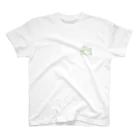 てふてふの館の充電ケロ％(背面ver.) Regular Fit T-Shirt