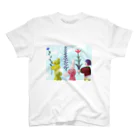 玉川ノンちゃんのお花摘み Regular Fit T-Shirt